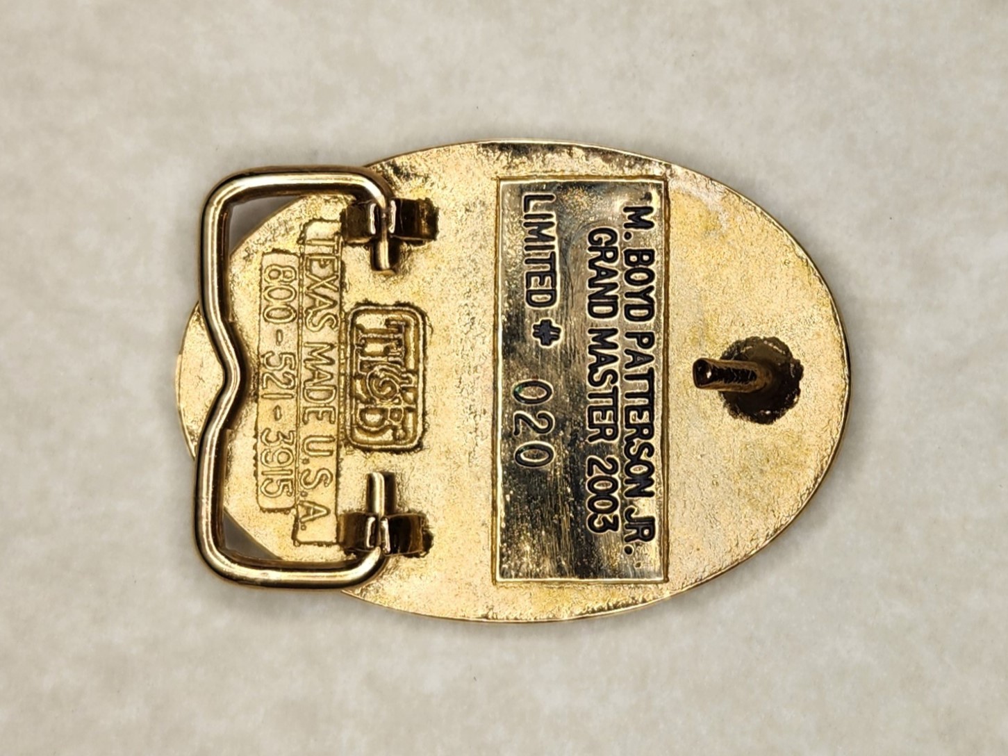 [Buckle Pic Missing] (Click here)